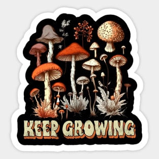 KEEP GROWING Sticker